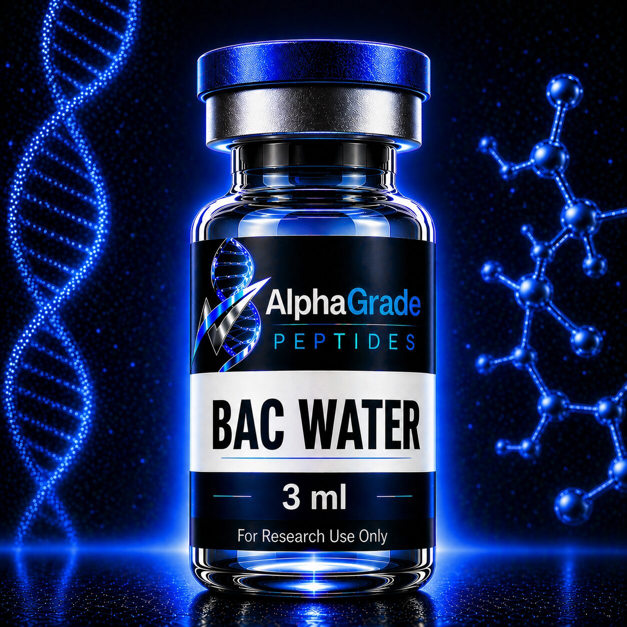 BAC Water 3ml. - Image 1