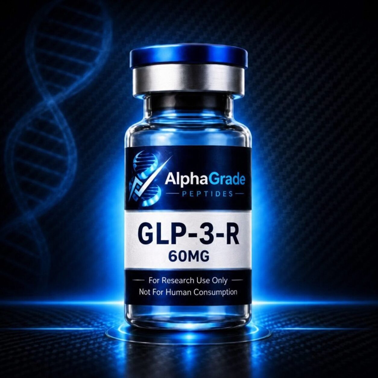 GLP-3-R 60mg. - AlphaGrade Peptides research-use-only product image